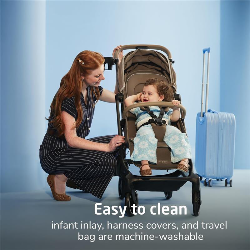 Maxi-Cosi - Oxford Cabin Lightweight Travel Stroller, Sea Shadow Image 3