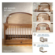 Maxi Cosi - Quiet Luxury 6-in-1 Convertible Crib with Toddler Bed Image 2