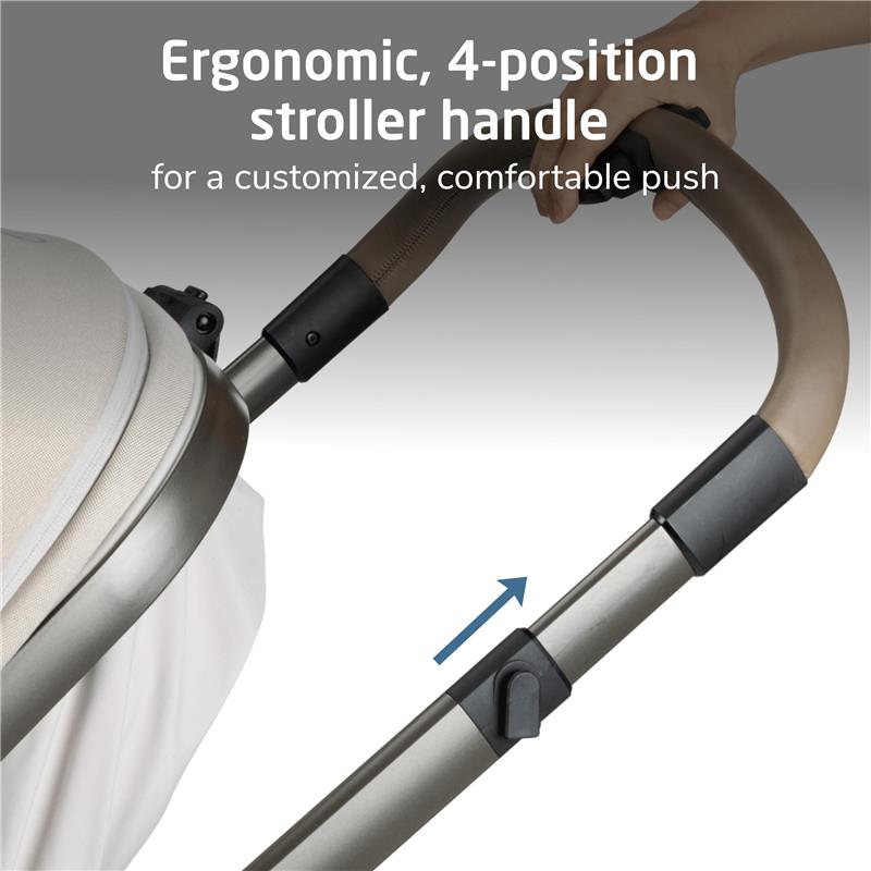 Maxi-Cosi - Zelia Pro 5-in-1 Travel System, Classic Oat Image 2