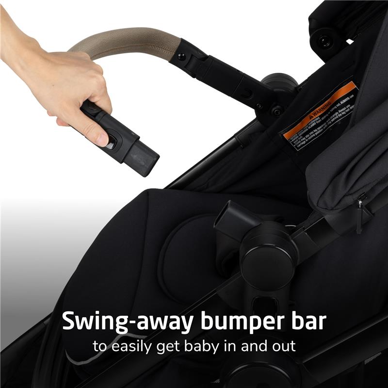 Maxi-Cosi Zelia Pro 5-in-1 Travel System with Mico Pro Infant Car Seat, Caspian Caviar Image 6