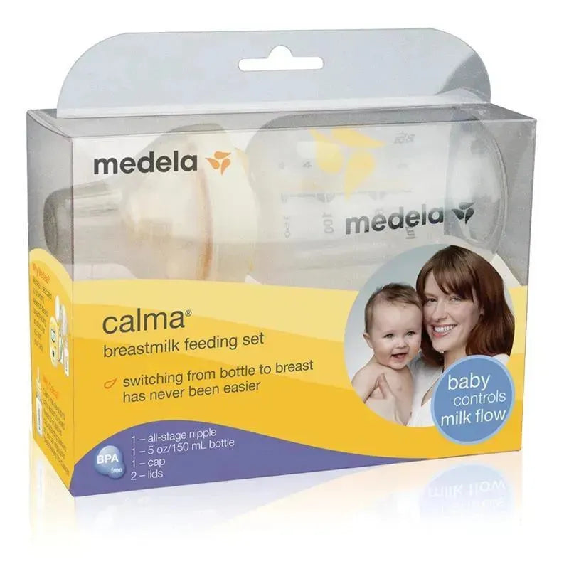 Medela - Calma Bottle Nipple, 5Oz Image 4