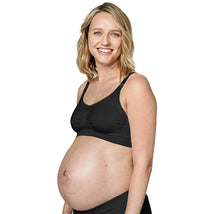 Medela - Keep Cool Bra Seamless Comfort Breathable Pregnancy Bra - Black Image 1