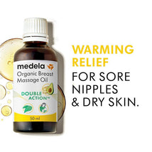 Medela - Organic Breast Massage Oil for Breastfeeding Mothers Image 2