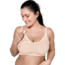 Medela - Women's 3 in 1 Nursing & Pumping Bra, Chai M Image 1