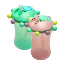 Melii - 2Pk Abacus Straw Sippy Cup, Mint/Pink Image 1