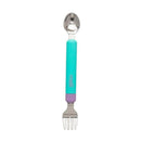Melii - 2Pk Blue & Purple Spork On The Go Image 6