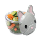 Melii - 2Pk Bulldog & Cat Snack Container Image 2