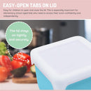 Melii - 2Pk Silicone Snack Container, 236ml/8oz per Container, Blue & Mint Image 5