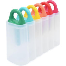 Melii 6 Piece Ice Pops with Tray - Fruity Colors Image 1