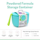 Melii - Baby Formula Storage Container with Integrated Scoop 400ml / 13.5oz Capacity, Blue Image 3