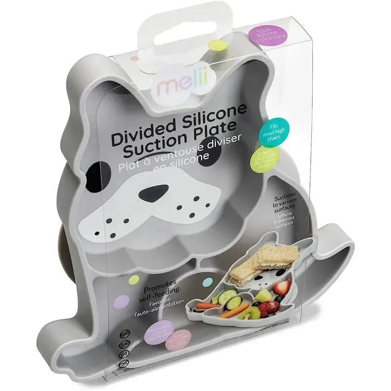 Melii - Divided Silicone Suction Plate, Bulldog Image 4