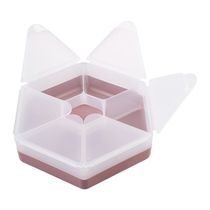 Melii - Luxe Hexagon Snackle Box - Berry Image 4