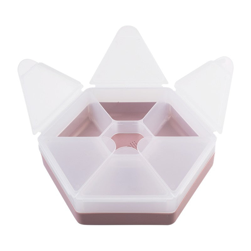 Melii - Luxe Hexagon Snackle Box - Berry Image 5