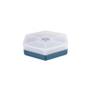 Melii - Luxe Hexagon Snackle Box - Blue Image 2