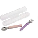 Melii - Pink & Purple Spork On The Go Image 1