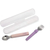 Melii - Pink & Purple Spork On The Go  Image 1