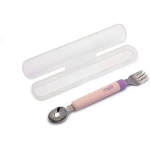 Melii - Pink & Purple Spork On The Go Image 2