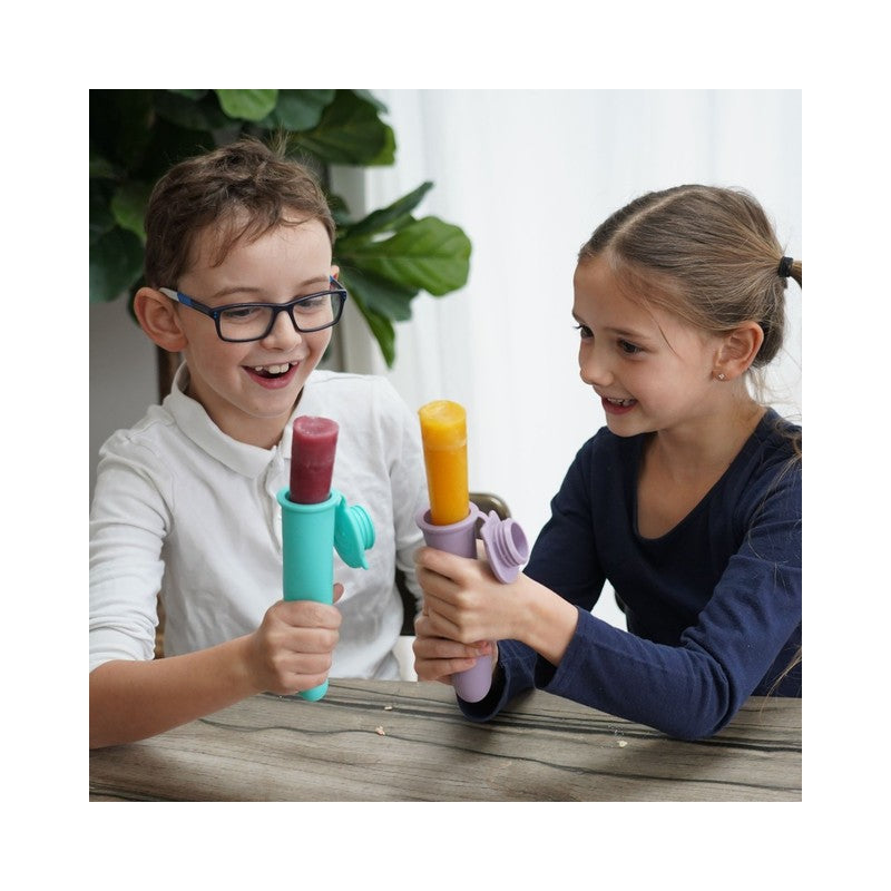 Melii Silicone Push Pops - 4 Pack with Tray Image 2