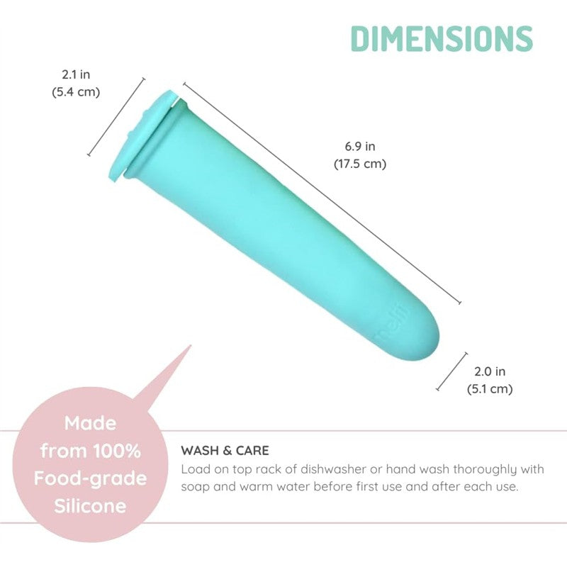 Melii Silicone Push Pops - 4 Pack with Tray Image 4