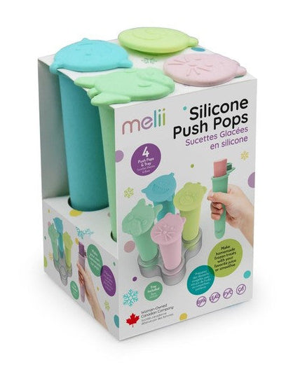 Melii Silicone Push Pops - 4 Pack with Tray Image 6