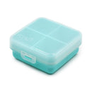 Melii Snackle Box 4 Compartment Petite, Blue Image 2