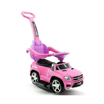 Mercedes-Benz GL 63 AMG Kids 5-in-1 Convertible Ride On Push Car, Pink Image 1