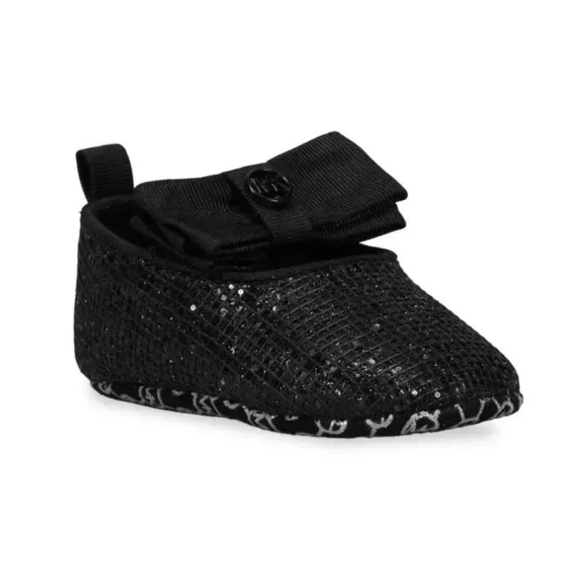 Michael Kors Baby - Girl Day Flats, Black Shimmer Image 1