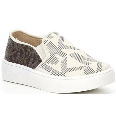 Michael Kors Baby - Jem Castro Logo Print Slip-On Sneakers Image 1