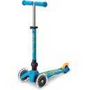 Micro Kickboard - Micro Mini Foldable Led Scooter - Ocean BLUE Image 1
