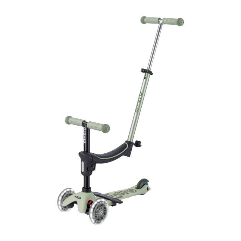 Micro Kickboard Mini Rock & Go LED - Olive Sage Image 4