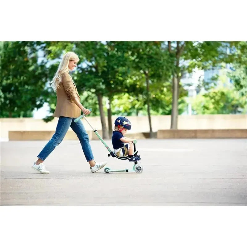 Micro Kickboard - Mini2Grow LED Wheels, 4in1 Scooter, for Kids Ages 1-6, Mint Image 9