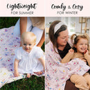 Milk Snob Disney A Wish Come True Swaddle Receiving Baby Blanket Image 3