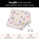 Milk Snob Disney A Wish Come True Swaddle Receiving Baby Blanket Image 6