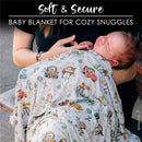 Milk Snob Disney and Pixar Cars Swaddle Receiving Baby Blanket Image 2