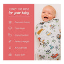Milk Snob - Disney And Pixar Cars Swaddle Receiving Baby Blanket Image 3
