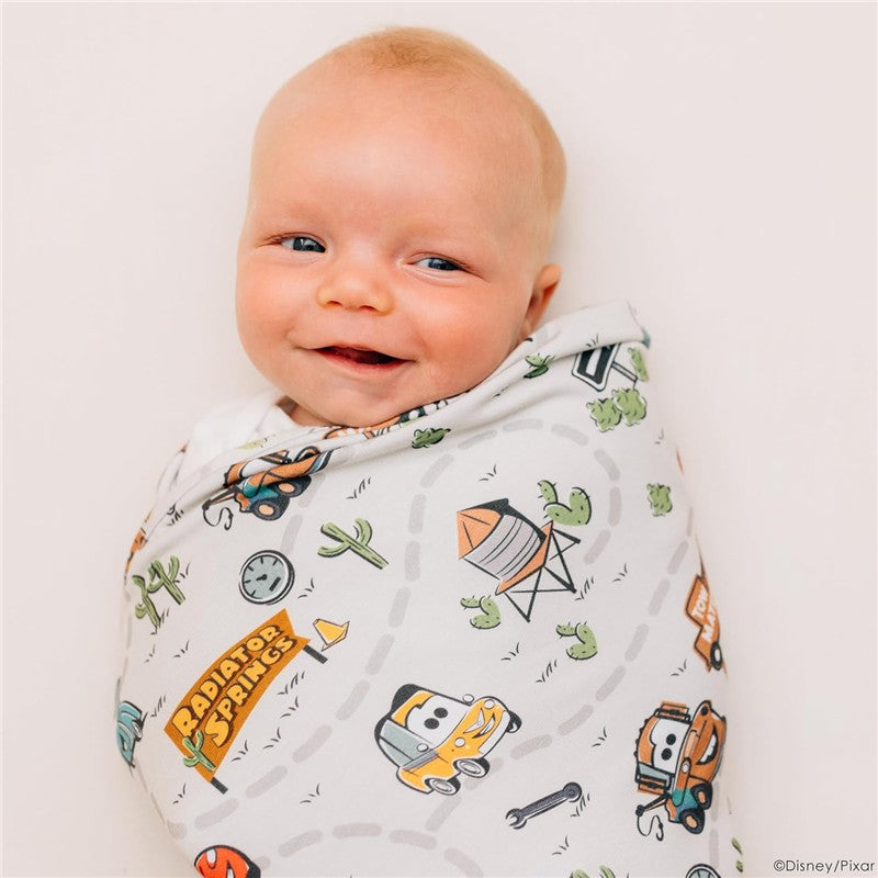 Milk Snob Disney and Pixar Cars Swaddle Receiving Baby Blanket Image 7