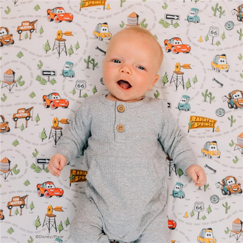Milk Snob Disney and Pixar Cars Swaddle Receiving Baby Blanket Image 8