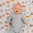 Milk Snob Disney and Pixar Cars Swaddle Receiving Baby Blanket Image 8