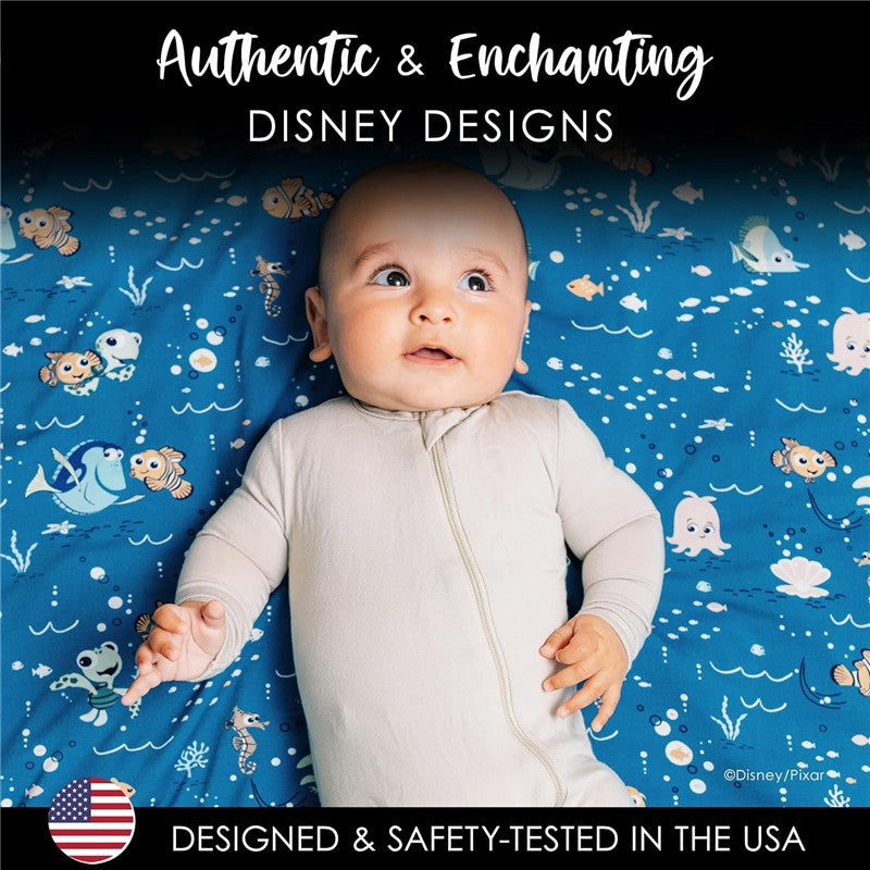 Milk Snob Disney and Pixar Finding Nemo Swaddle Receiving Baby Blanket Image 5