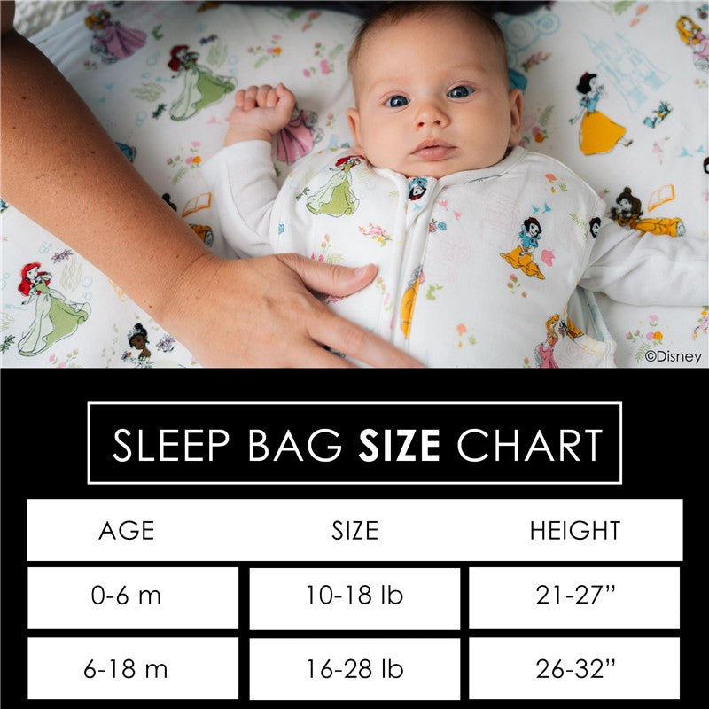 Milk Snob Disney Princess Baby Sleep Bag - 1.0 TOG (0–6 Months) Image 5