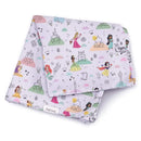 Milk Snob Disney Princess Party Swaddle Receiving Baby Blanket Image 2