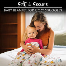 Milk Snob Disney Princess Swaddle Receiving Baby Blanket Image 2