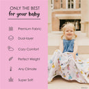 Milk Snob Disney Princess Swaddle Receiving Baby Blanket Image 4