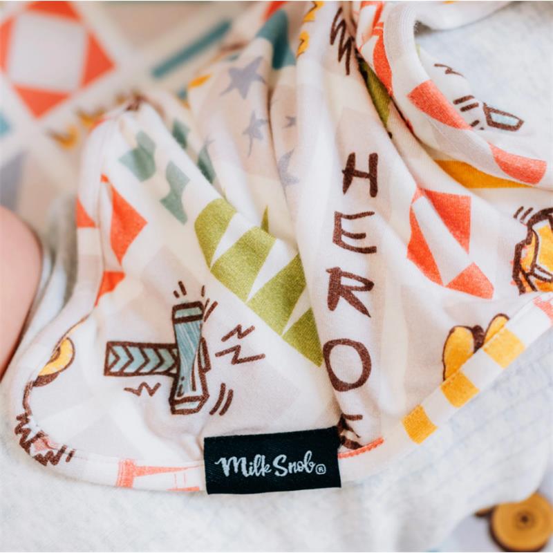 Milk Snob Marvel World Lovey Baby Security Blanket Image 4