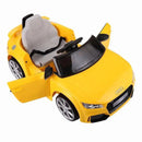 Millennium Baby Licensed Audi Tt Sport Ride On 2.4G W/ Remote Control - Yellow Image 5