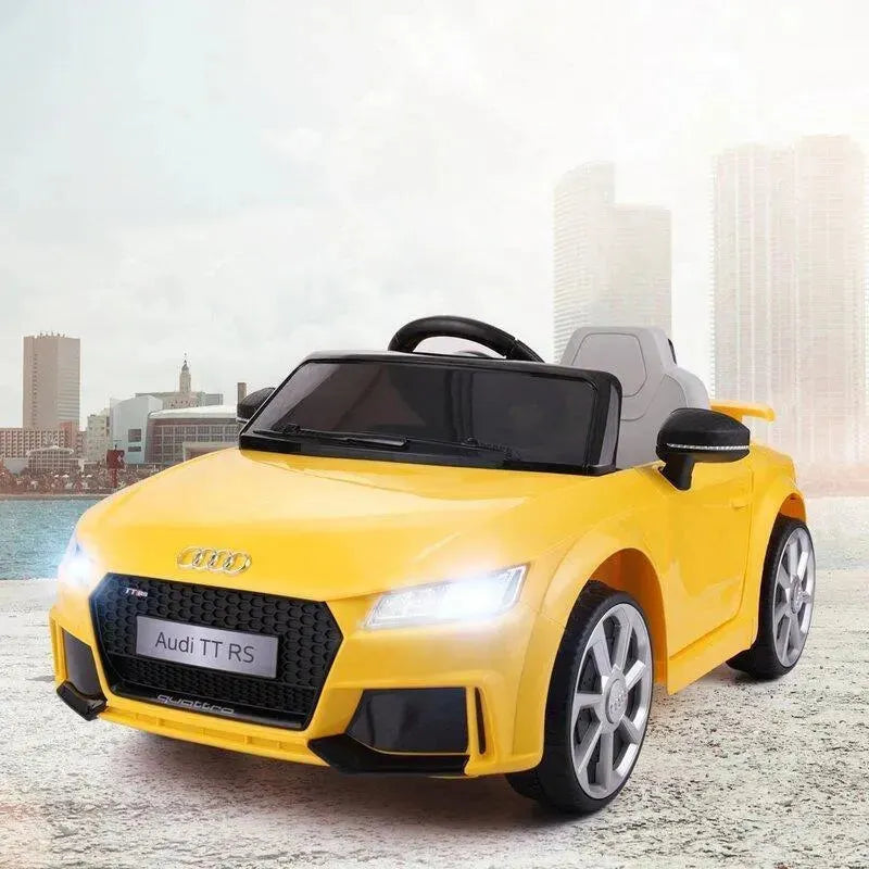 Millennium Baby Licensed Audi Tt Sport Ride On 2.4G W/ Remote Control - Yellow Image 6