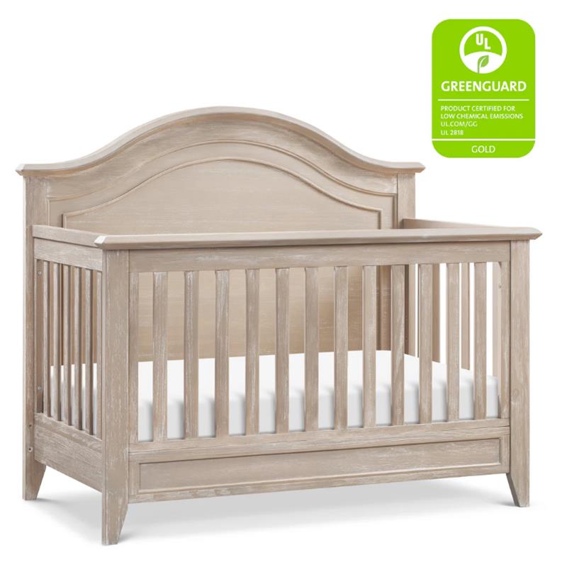 Million Dollar Baby - Beckett Rustic 4-in-1 Convertible Curve Top Crib, Sandbar Image 4