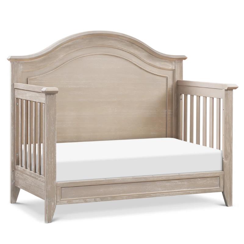 Million Dollar Baby - Beckett Rustic 4-in-1 Convertible Curve Top Crib, Sandbar Image 5