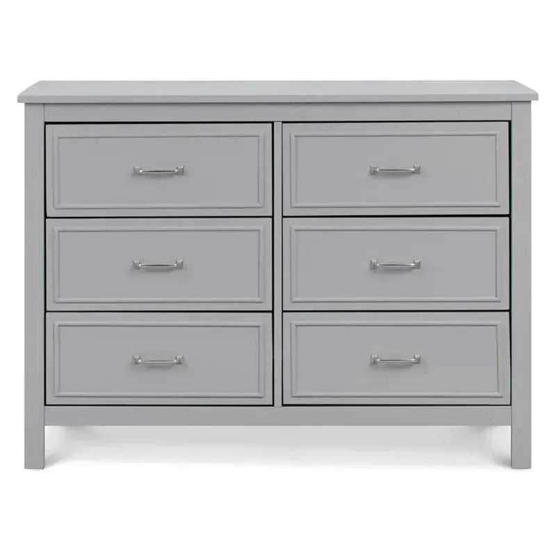 Million Dollar Baby - DaVinci Baby Charlie 6-Drawer Double Dresser, Grey Image 1