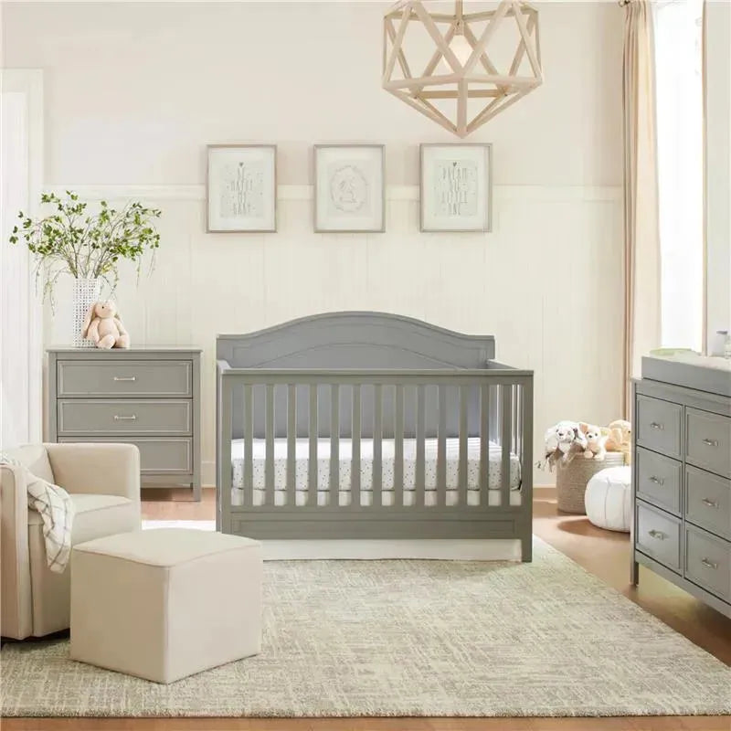 Million Dollar Baby - DaVinci Baby Charlie 6-Drawer Double Dresser, Grey Image 5